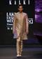 Deep Bronze Banarasi Brocade Sherwani Suit With Dupatta