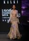 Gold Banarasi Embroidered Blouse And Fishcut Lehenga With Cropped Jacket