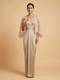 Silver Gold Luxe Cape Set
