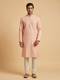 Warm Peach Relaxed Kurta Set