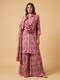 Wine Printed Short Kurti