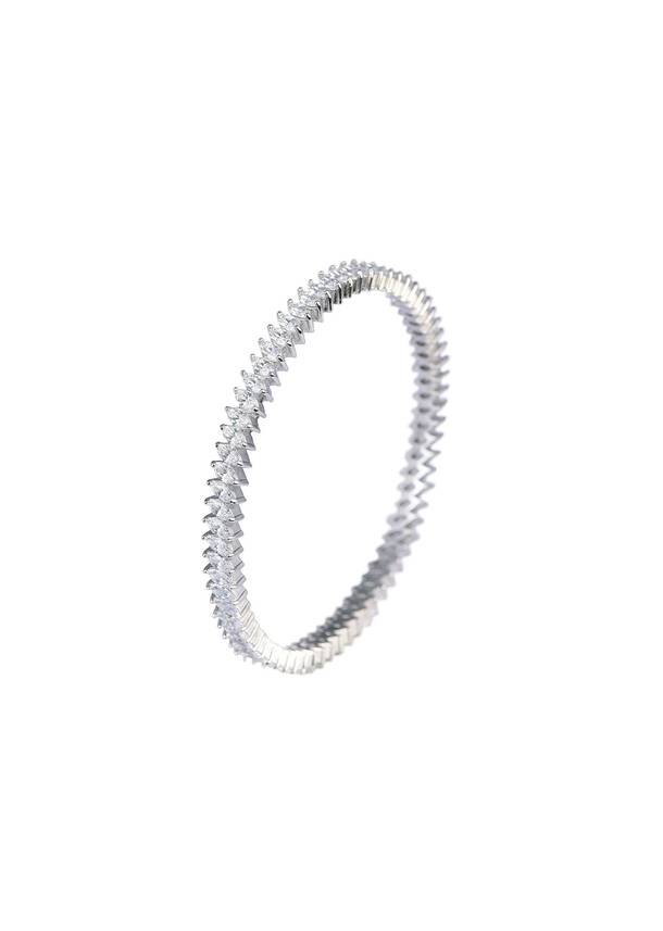 92.5 sterling silver white zirconia bangles-sg177853 3