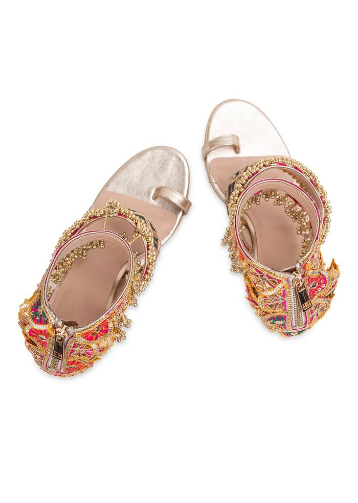 Embellished Statement Heels