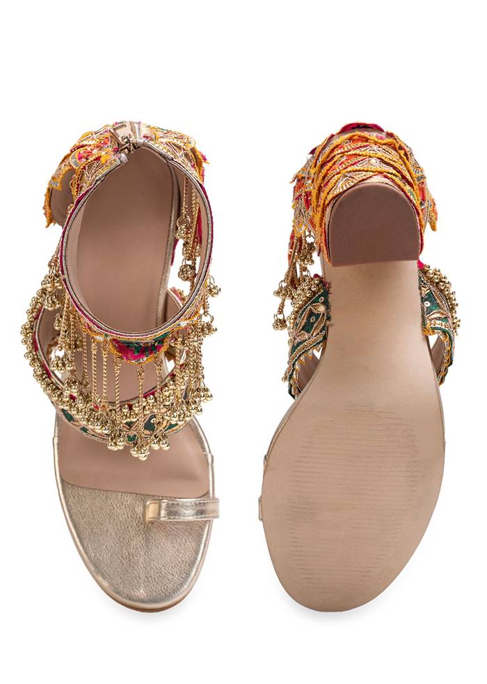 Embellished Statement Heels