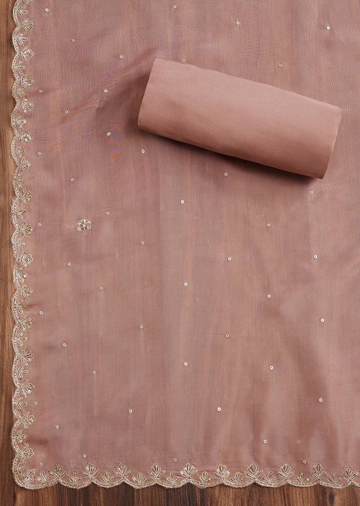 Soft Peach Tissue Suit Set