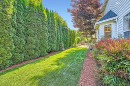 Backyard area for recreation