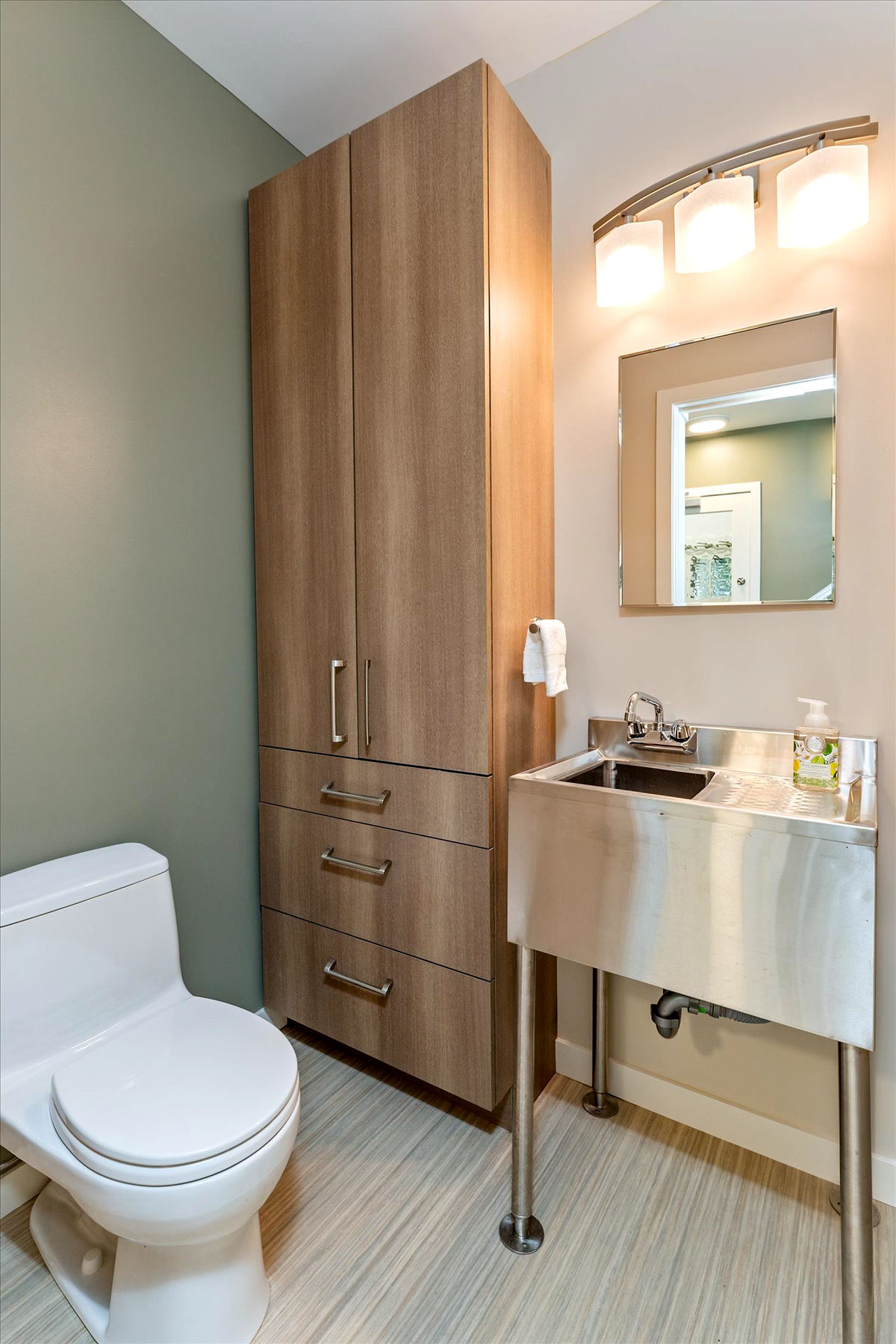 1st floor half bath