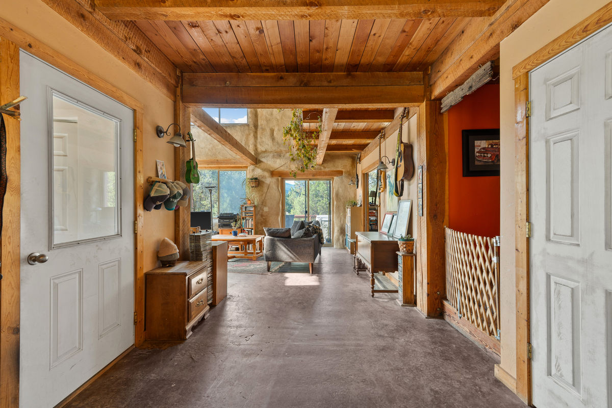 Large connecting room could be dining area.