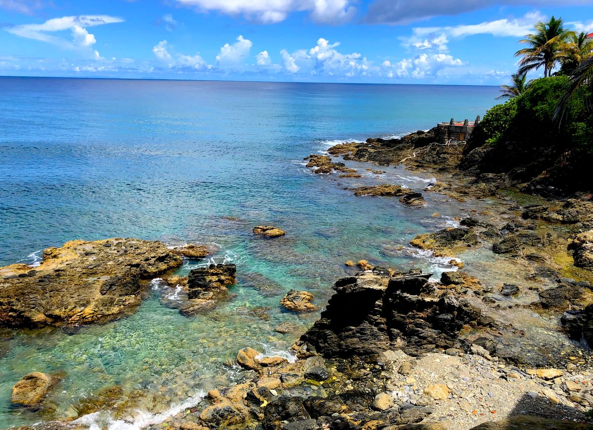 View from the deck downstairs deck-East House