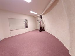 Exercise room. Gym equipment included.