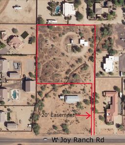 House sits back from road for peace and quiet.