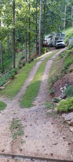 3rd driveway heading up to the house