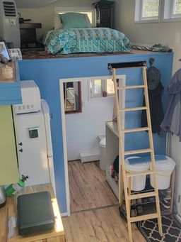 Loft #2 above bathroom