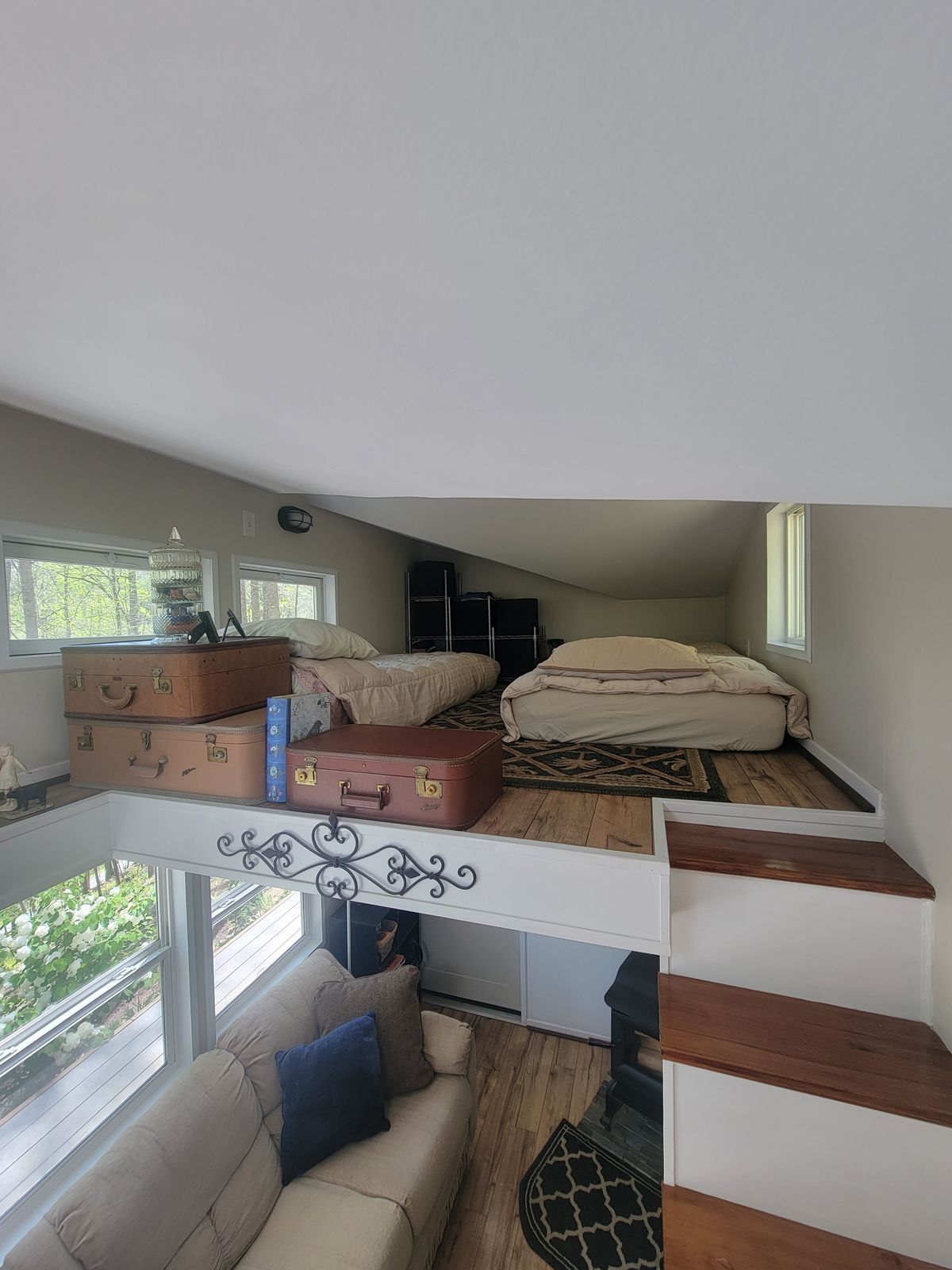 Main loft sleeping area