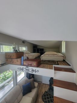 Main loft sleeping area