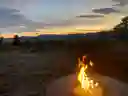 FIrepit and breathtaking sunsets. 
