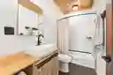 2nd Bath with tadelakt surround for tub