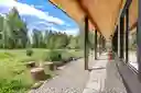 Generous Overhang on South Face of Home
