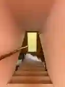 Stairs in main house to second floor