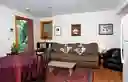 garden-level studio apartment