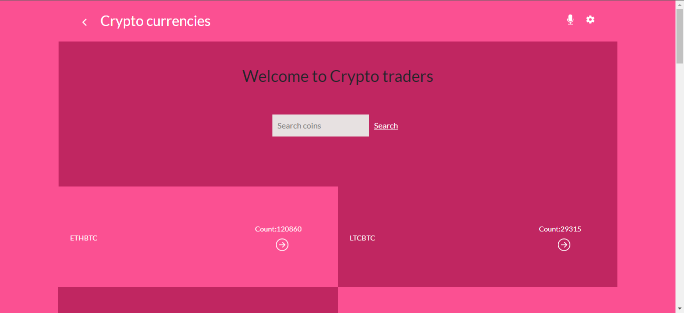Crypto currencies