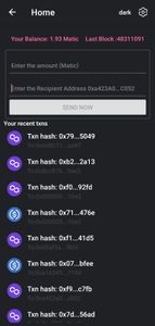 Home Screen