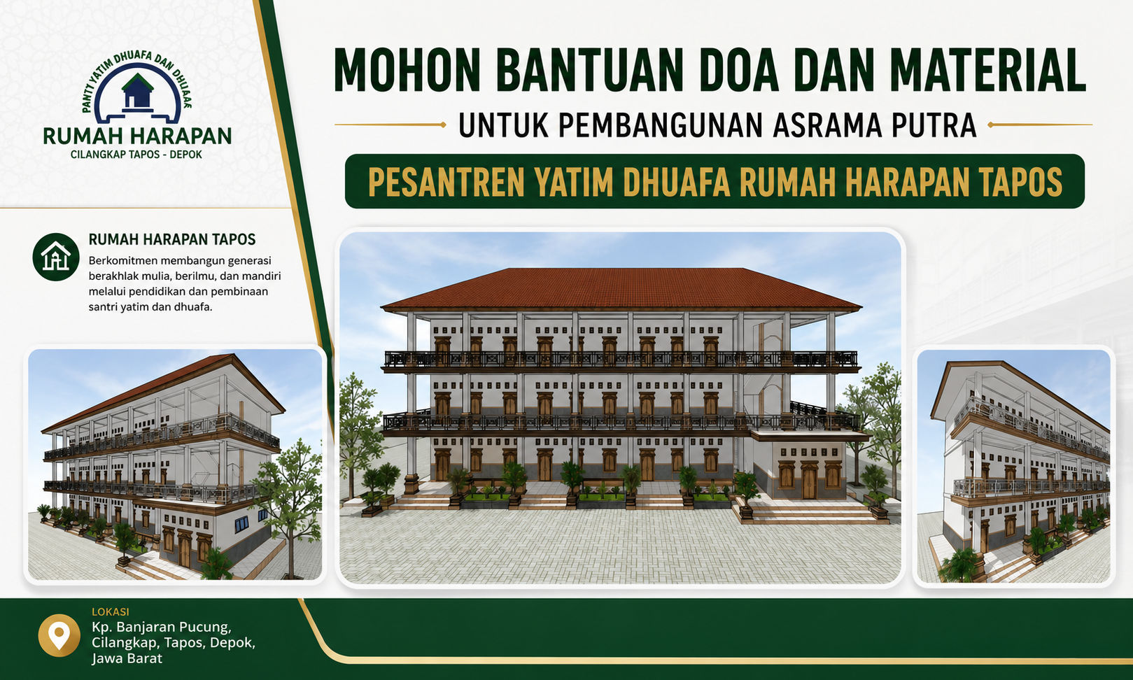 Istana Yatim Rumah Harapan - Tahap 1
