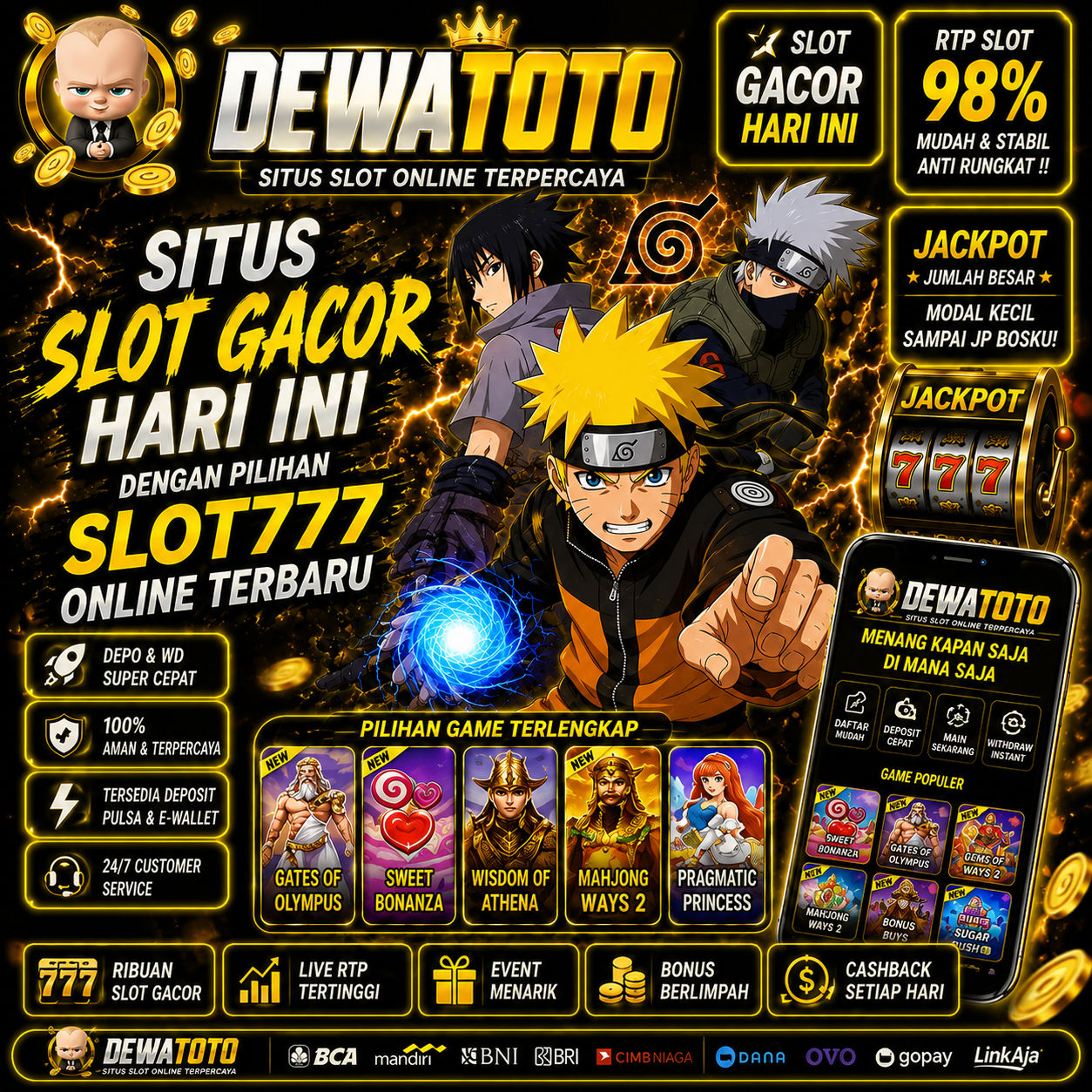 Dewatoto : Alternatif Deposit Via Link QRIS Situs Gacor Terkini Dewatoto