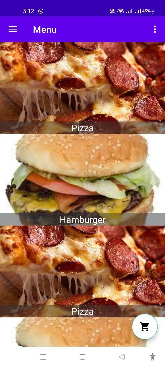 Restaurant Application