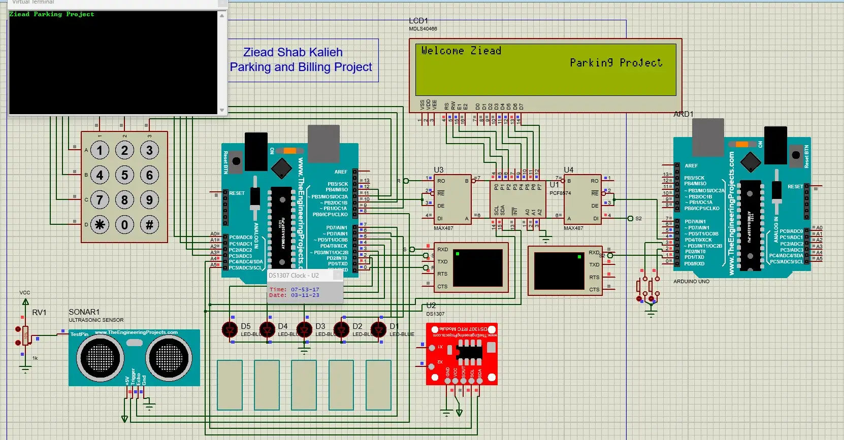 Complete Billing Parking System