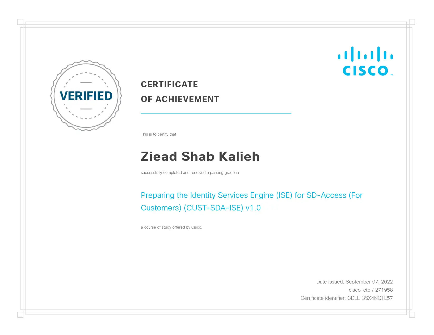 Preparing the Identity Services Engine (ISE) for SD-Access Certificate