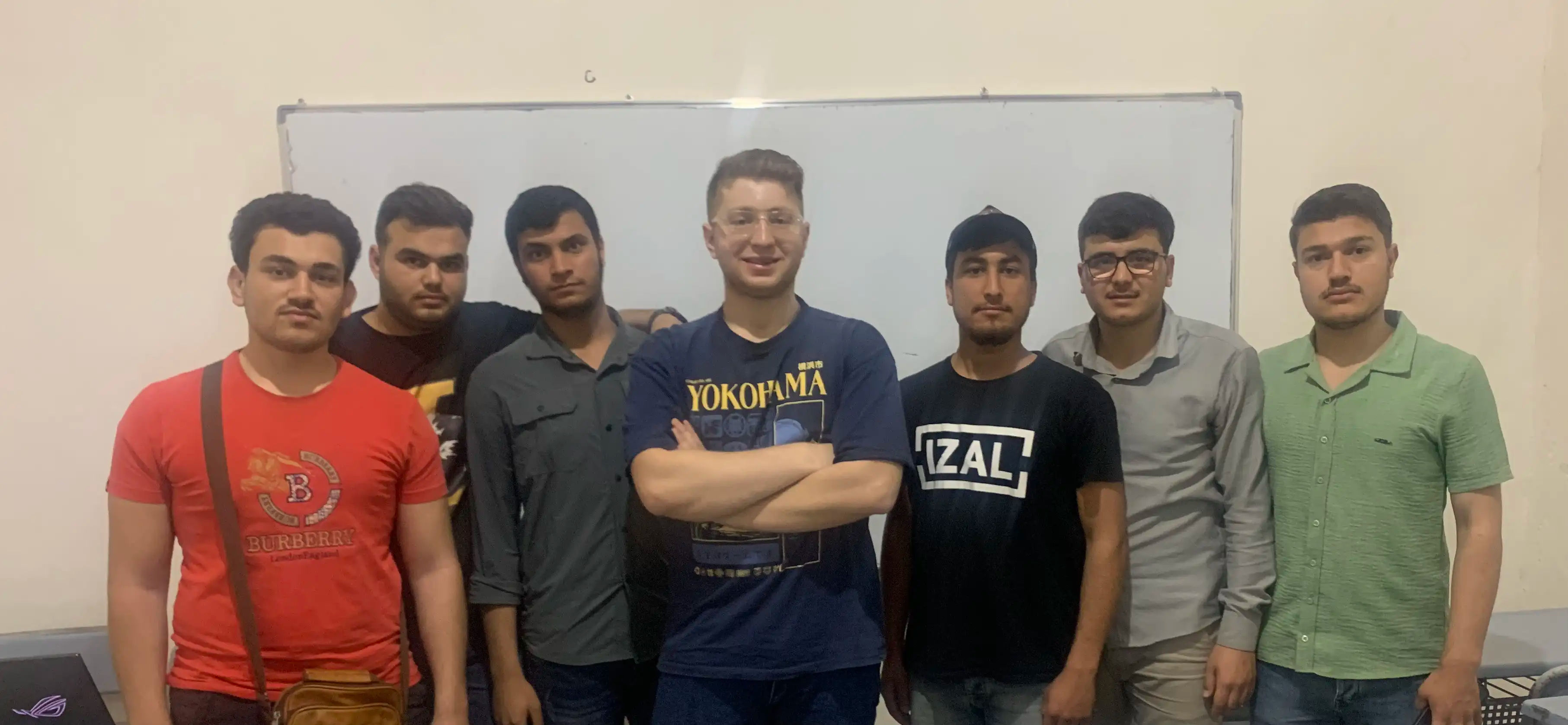 Top-performing students after CTF challenge