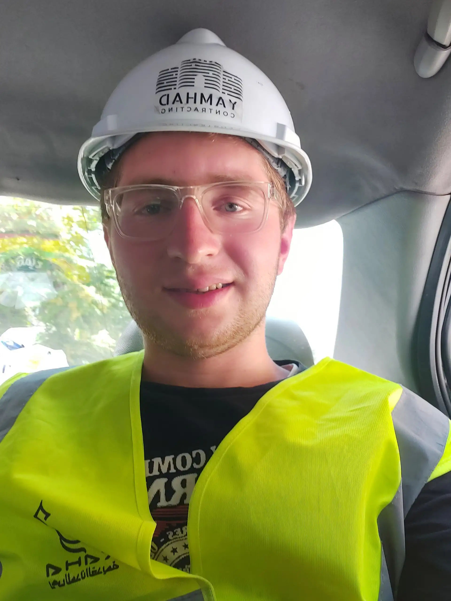 En Route to the Project Site with the ICT Team