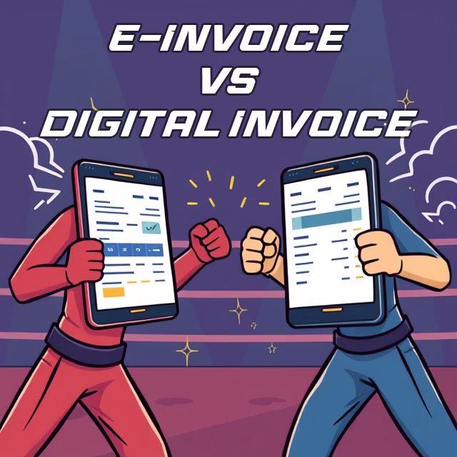 E-Invoice vs Digital Invoice: What's the Difference?