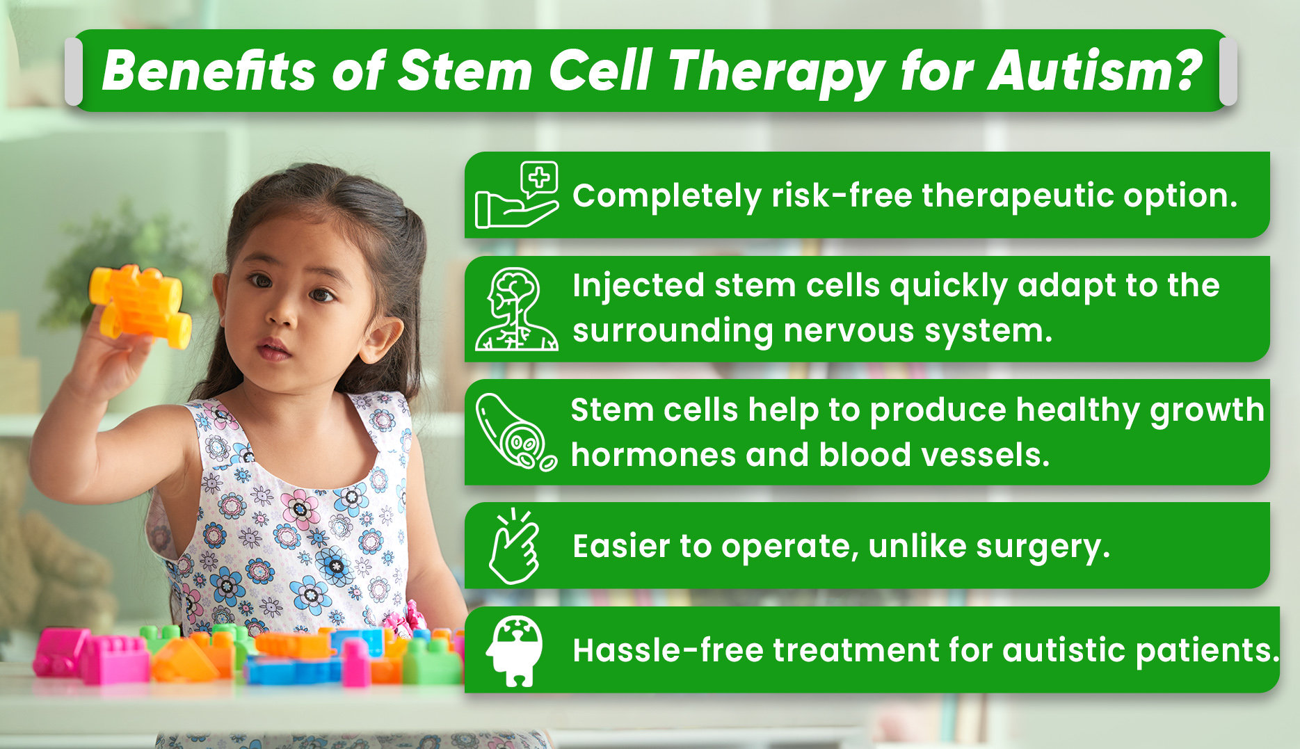 Benefits of Stem Cell Therapy for Autism in India