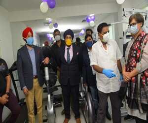Dr Sandeep Singh with Naba Kishore Das, (health and family welfare minister), Dilip Tirkey, (former MP and Padamshree), Debashish Mohanty, (BCCI selector), Jasdeep Singh, (Group CEO of Care Hospitals), Gurrit Kaur, (COO, care Hospital) Dr Sandeep Singh with Naba Kishore Das, (health and family welfare minister), Dilip Tirkey, (former MP and Padamshree), Debashish Mohanty, (BCCI selector), Jasdeep Singh, (Group CEO of Care Hospitals), Gurrit Kaur, (COO, care Hospital)