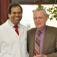 Dr. Gaurav Gupta with the "Father of Liver Transplant - Dr. Thomas Starzl" Dr. Gaurav Gupta with the "Father of Liver Transplant - Dr. Thomas Starzl"