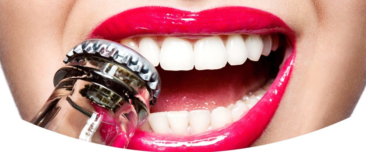 Teeth and soda Teeth and soda