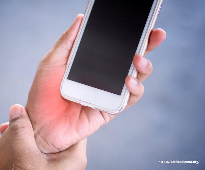 smartphone hand pain
