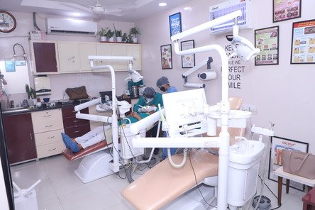 Proper covid precaution and advance tools at Centre For Smiles Proper covid precaution and advance tools at Centre For Smiles