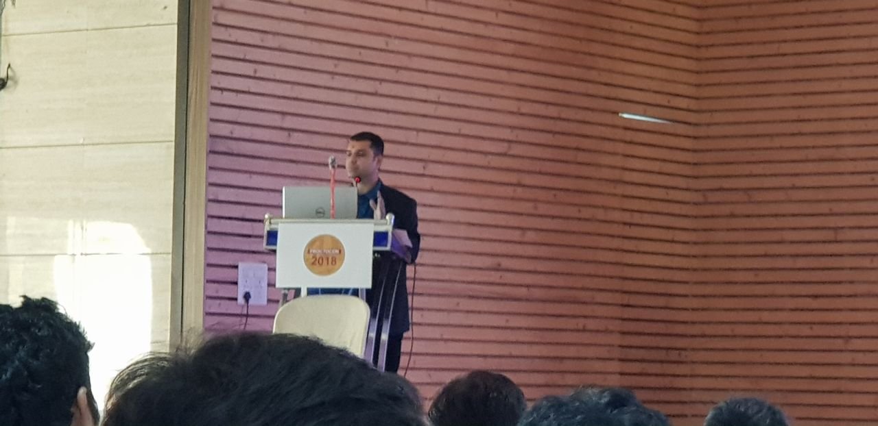 Dr. Dipesh at National Conference Dr. Dipesh at National Conference