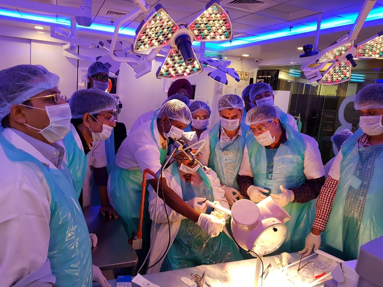 Dr. Dipesh attending Minimal Access Surgery Training Dr. Dipesh attending Minimal Access Surgery Training