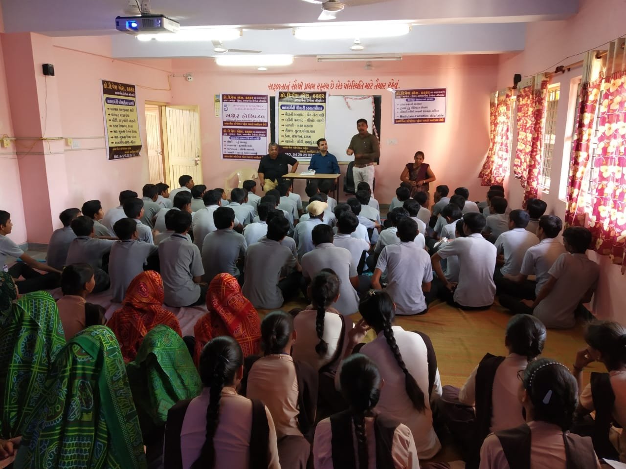 Dr. Dipesh at Awareness program ceremony in Ratnal Village. Dr. Dipesh at Awareness program ceremony in Ratnal Village.