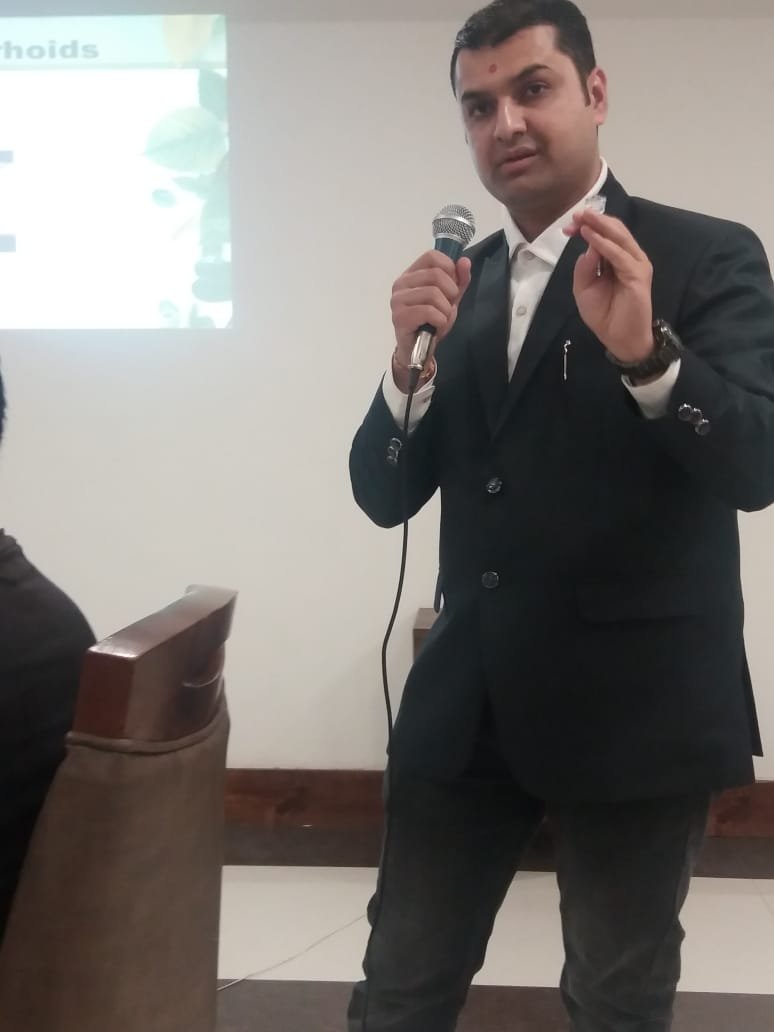 Dr. Dipesh at Mundra's Doctor Association. Dr. Dipesh at Mundra's Doctor Association.