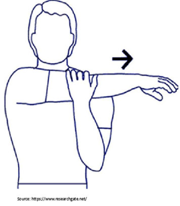 Cross-body reach
