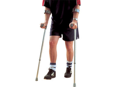 The low down on using crutches - Physio Clinic Bristol