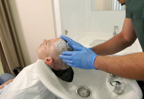 Hair washing after hair transplantation | Beauty Travels 24