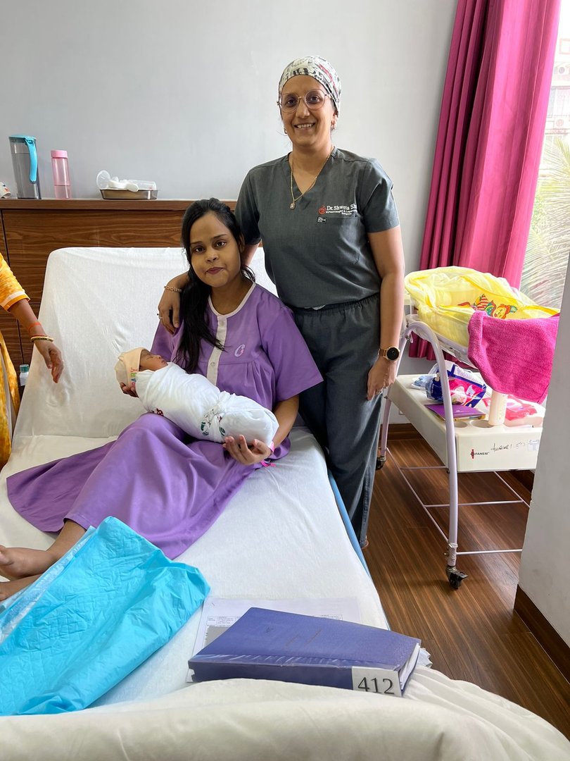 Successfully Delivered New Born Successfully Delivered New Born