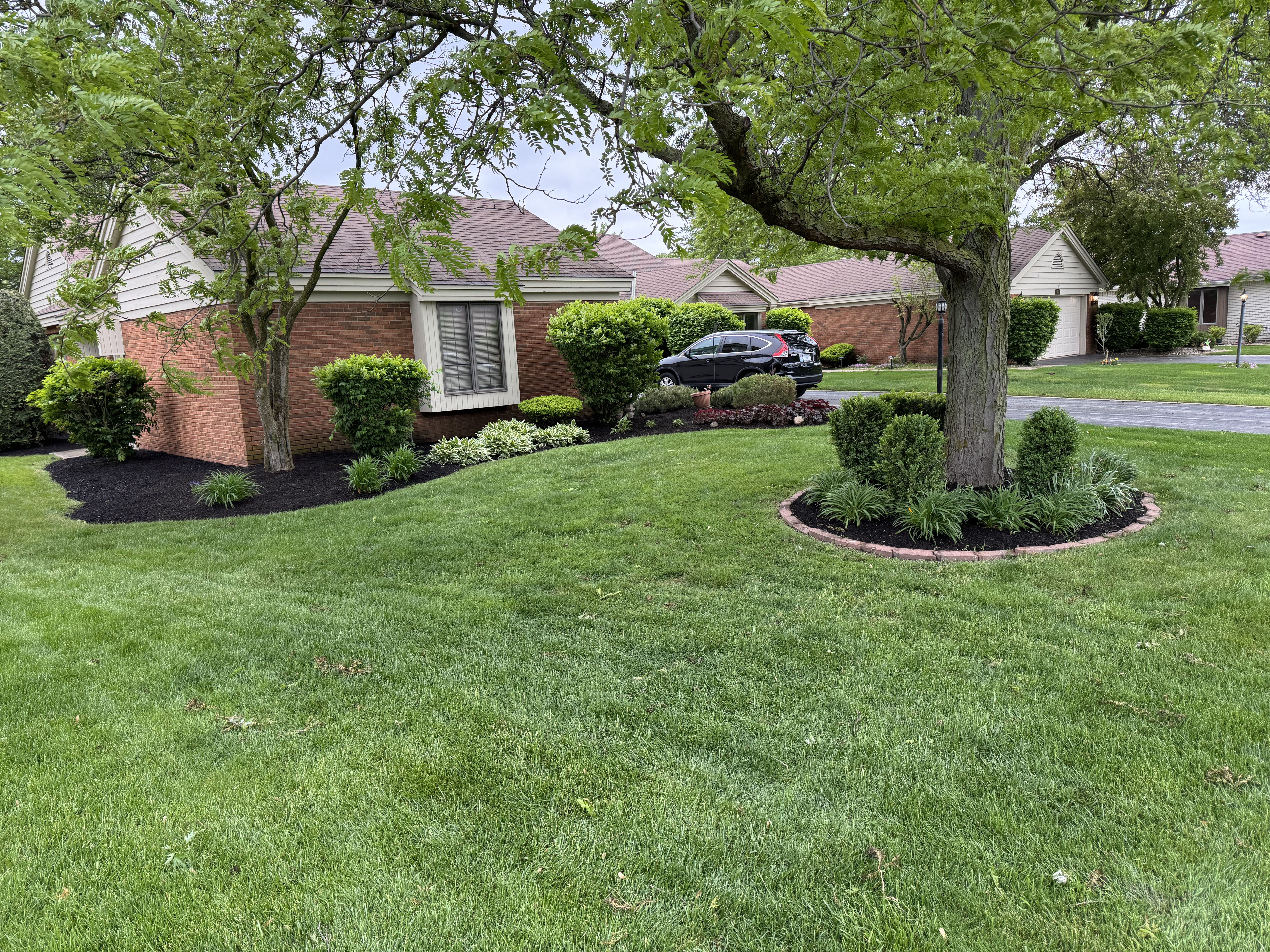 Lush Mulch Makeover in Briar Ridge | Ludwig's Outdoor Services