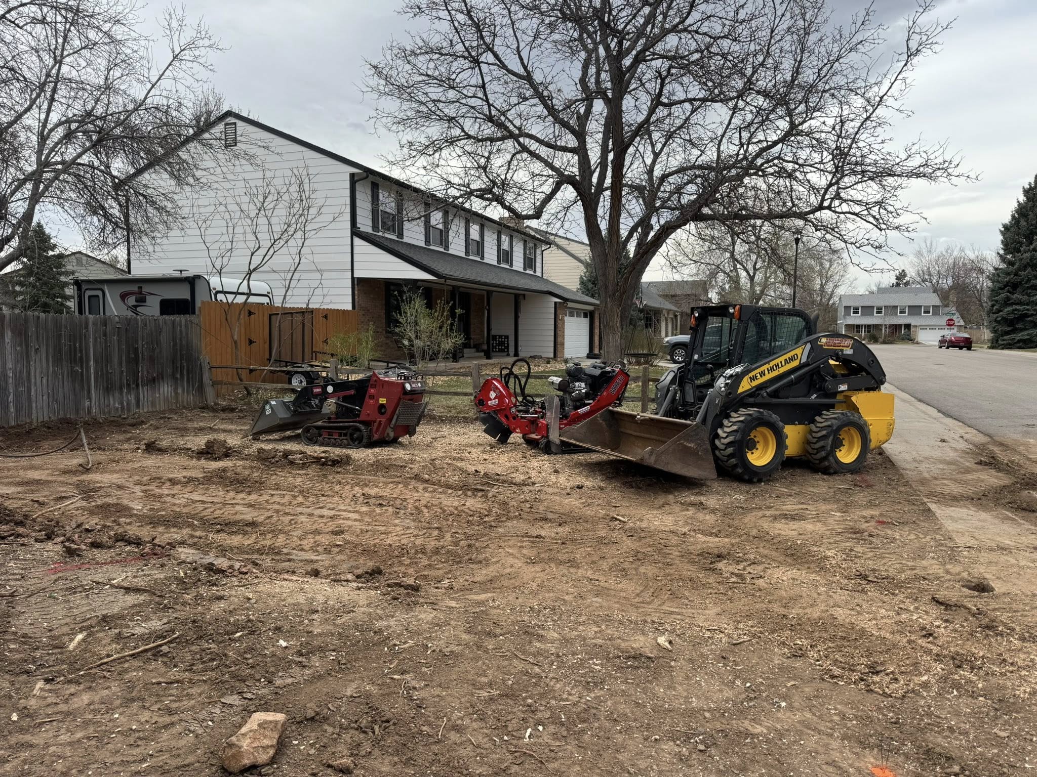 Excavation & Grading Services - Greening Up Landscape